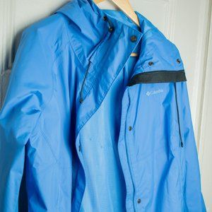 Women's Blue Columbia Omni Tech Jacket